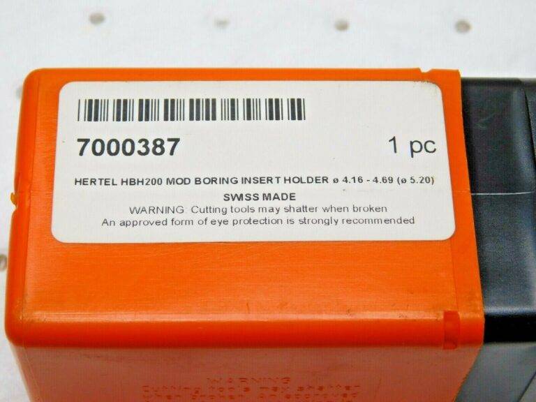 Hertel Modular Boring Cutting Unit 4.16" to 4.69" Bore HBH200 7000387