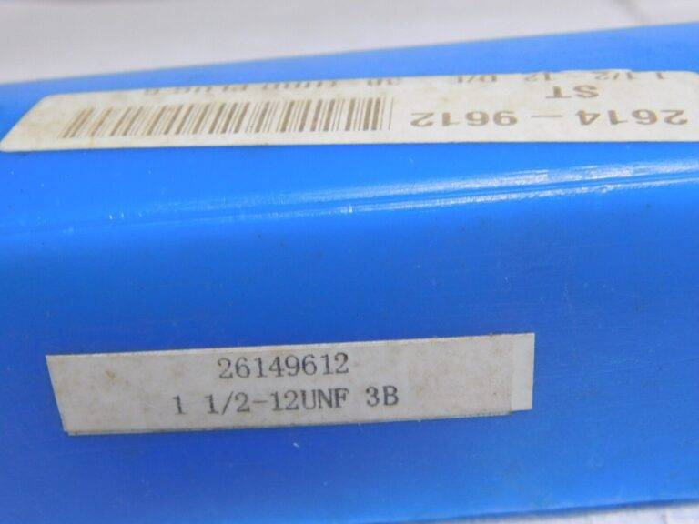 TFT Tools Double End Plug Thread Gage 1-1/2-12 UNF Class 3B GO/NOGO 2614-9612