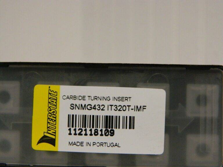 Interstate Carbide Turning Insert SNMG432 IMF IT320T Grade Qty 10 112118109