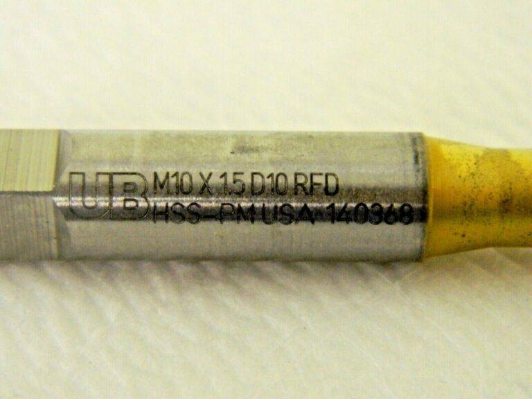 Union Butterfield Bottoming Thread Forming Tap HSS M10x1.50 6H D10 TiN 1713057