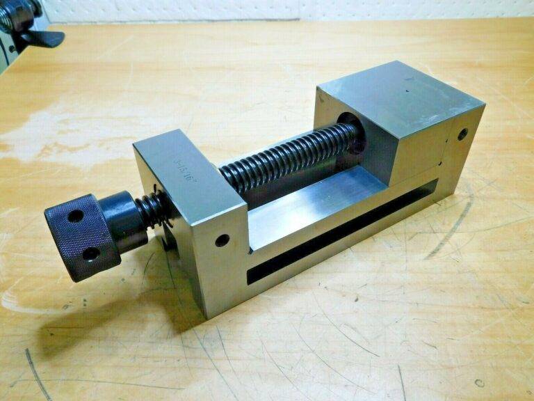 Interstate Toolmaker's Vise 3-15/16" W x 1.7" H x 5" Opening Cap 42052555