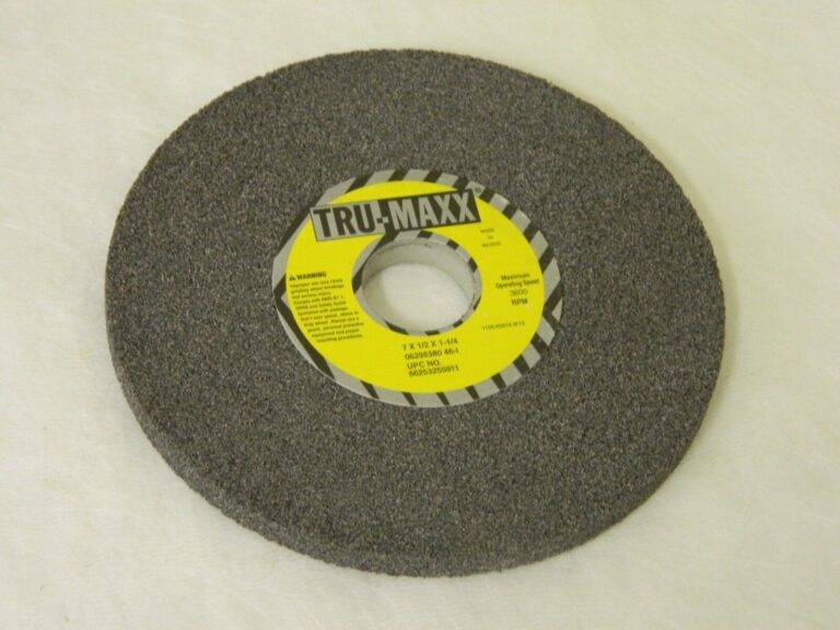 Tru-Maxx 46 Grit Coarse Grinding Wheel 7"x1/2"x1-1/4" 3600 Rpm Qty 2 66253255911