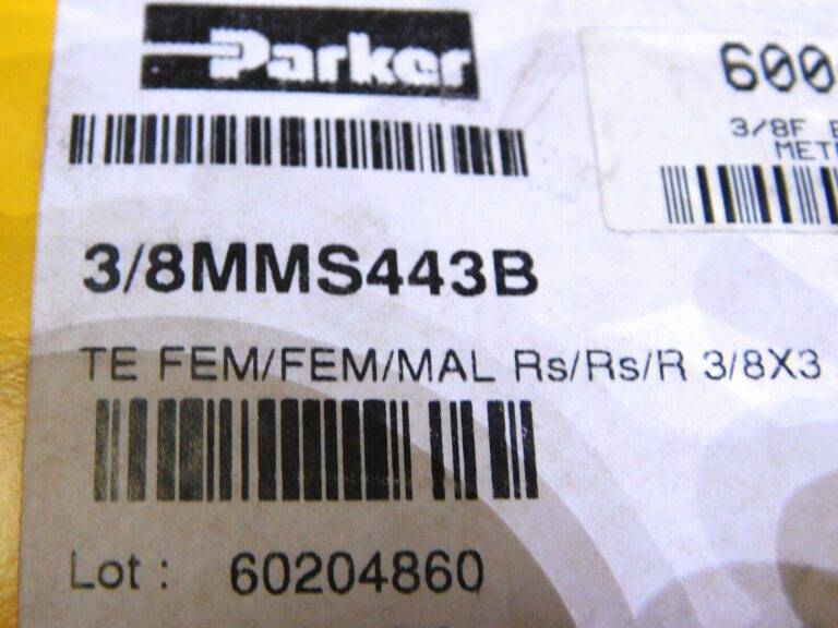 Parker Brass Pipe Male Branch Tee 3/8”Male x 3/8” Female Thread Qty8 X3/8MMS443B