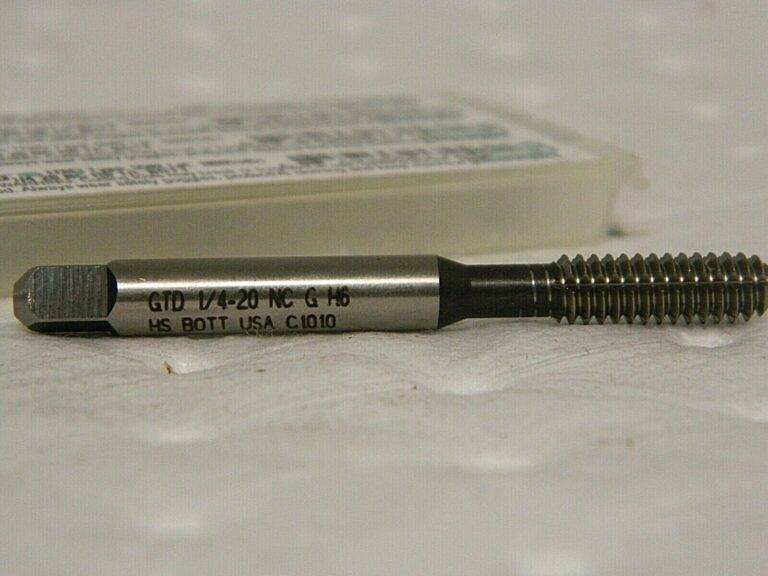 GTD 1/4-20 UNC H6 Thread Limit Bottoming Thread Forming Tap Qty 4 17243