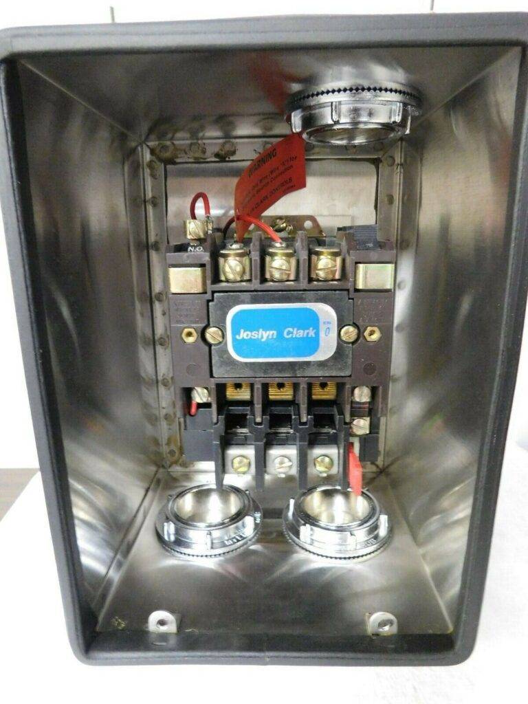 Joslyn Clark NEMA Motor Starters Amperage: 18 NEMA Size: 0 T13WA30-26