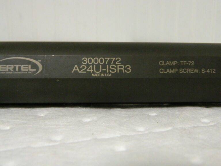Hertel RH Indexable Grooving Toolholder 1" Depth 1" Width Internal 44631612