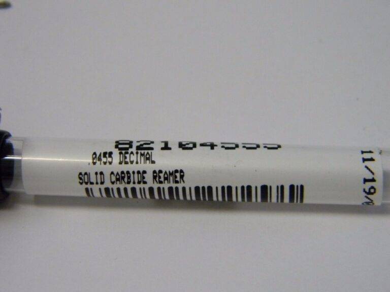 Solid Carbide Reamers .0455" x 3/8" x 1-1/2" 4Flute QTY 5 82104555