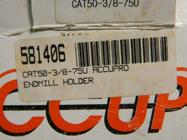 Accupro CAT50 3/8 - 75U End Mill Holder 581406