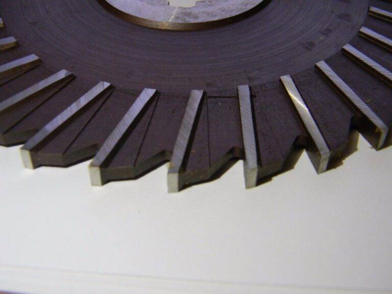 F&D Tool Co. Side Milling Cutter 7" x 1/4" x 1-1/4" HSS 10918-A5708
