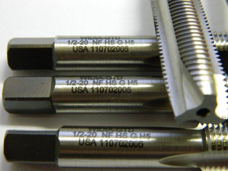 Widia GTD Spiral Point Tap 1/2-20 NF 3FL HSS H5 Qty. 5 13336