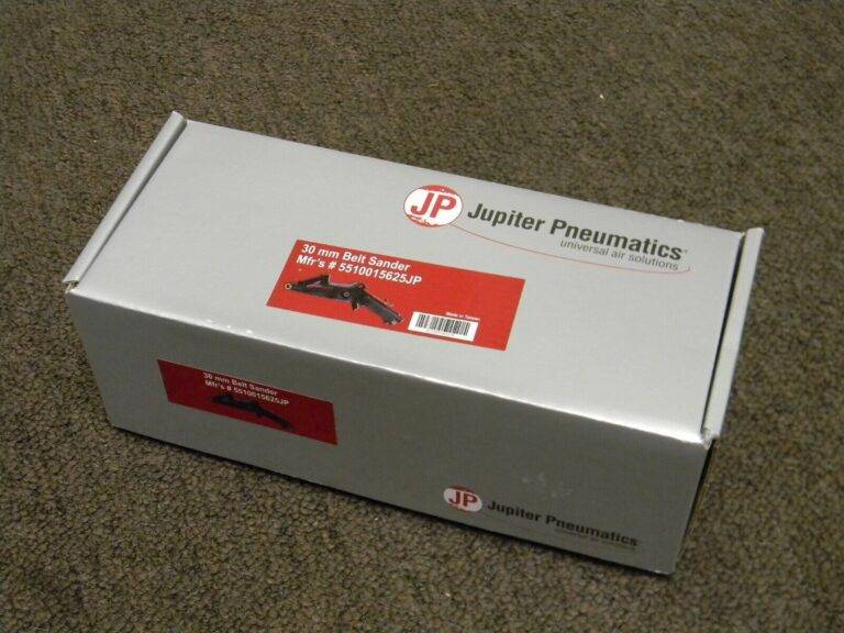 Jupiter Pneumatics 30mm Belt Sander 12000 RPM 90 PSI 5510015625JP
