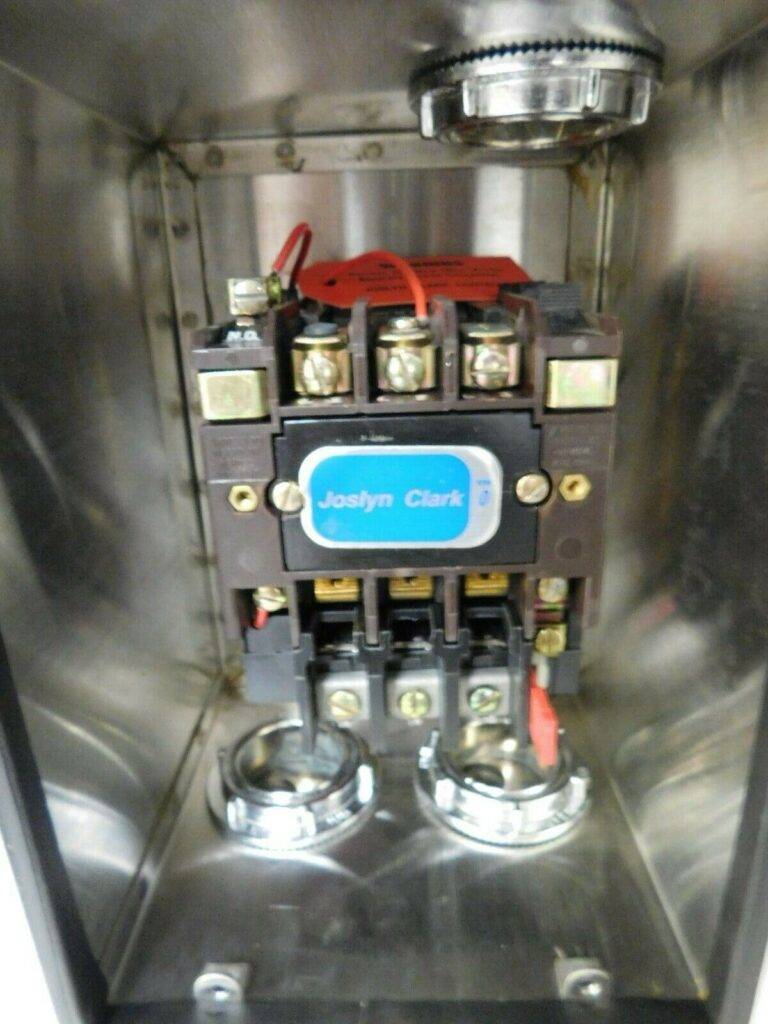 Joslyn Clark NEMA Motor Starters Amperage: 18 NEMA Size: 0 T13WA30-86