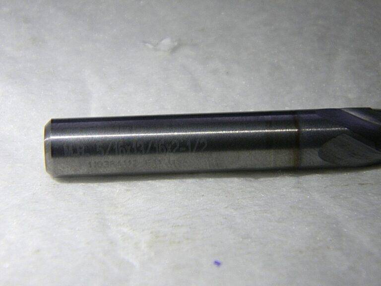 Metal Removal 5/16" x 5/16" x 13/16" x 2-1/2" 4-Fl Ball Nose End Mill M32655