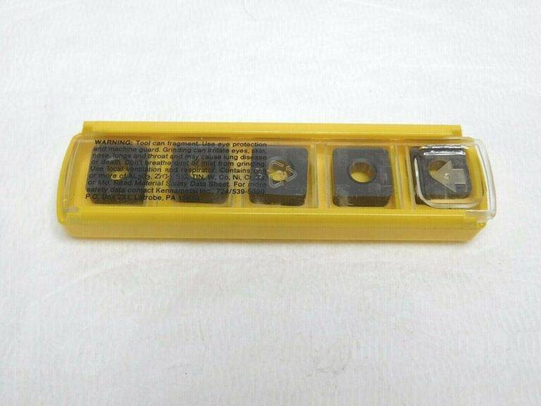 Kennametal Carbide Turning Inserts 1/2" IC SNMA434 Grade KCK15 Qty 5 3752153