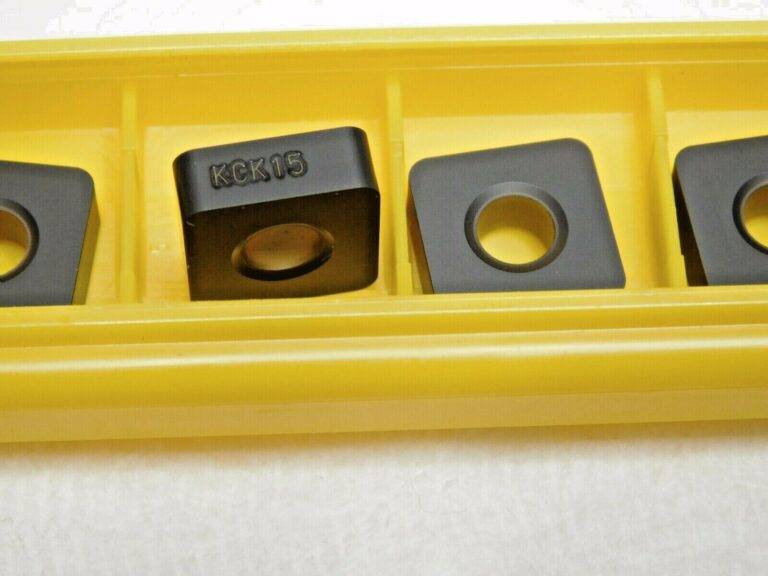 Kennametal Carbide Turning Inserts 1/2" IC SNMA434 Grade KCK15 Qty 5 3752153