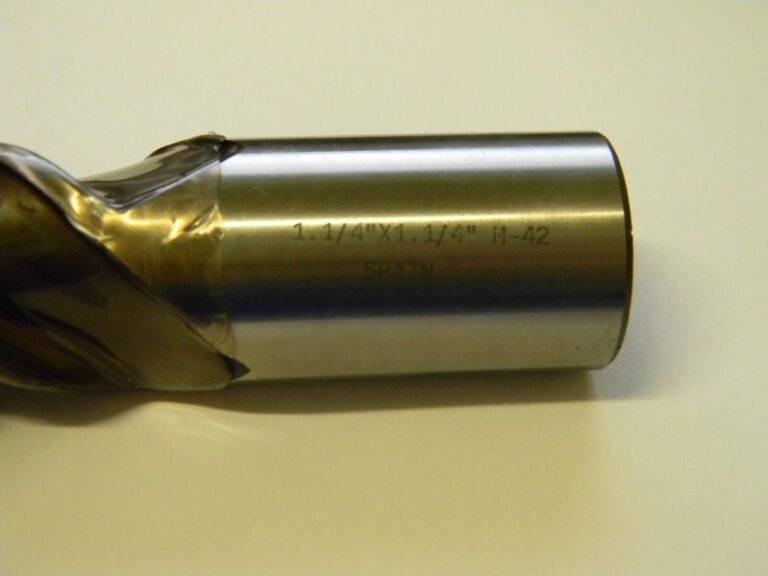 ONYX-MSC 1-1/4" x 1-1/4" x 2" x 4-1/2" 3-Flute 45º M42 End Mill 01903772