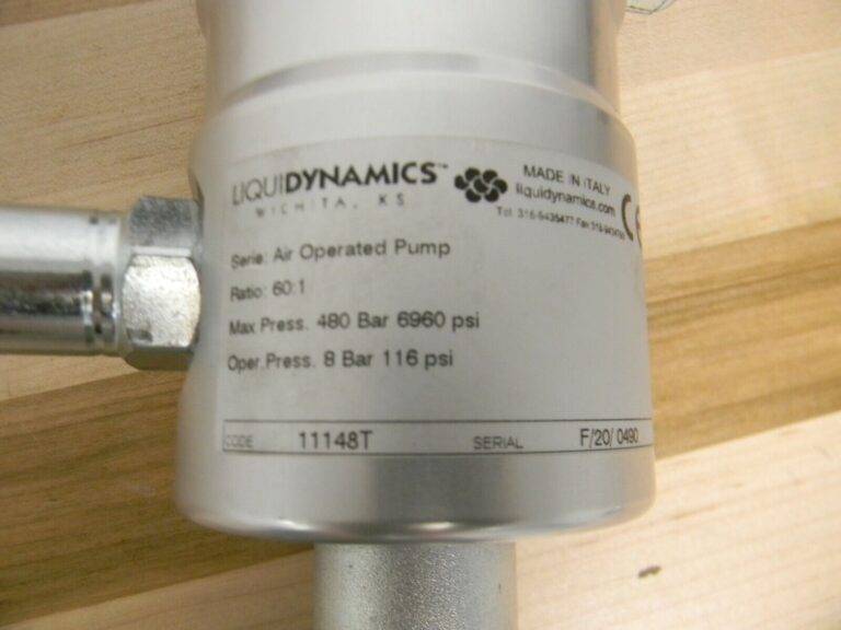 Liquid Dynamics Air Operated Grease Pump for 30 - 60 lb. Drums 11148T Defective