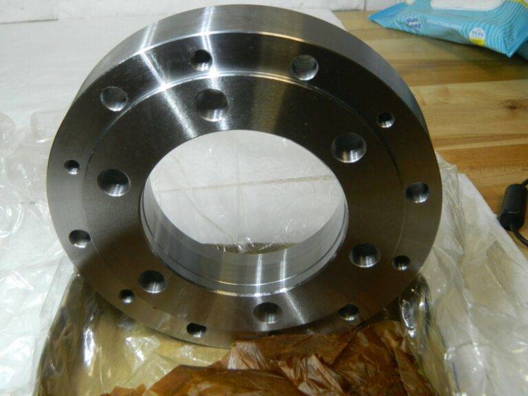 Hertel 8" D6 STL Lathe Chuck Adapter Plate Pre-Machined INCOMPLETE 12819041