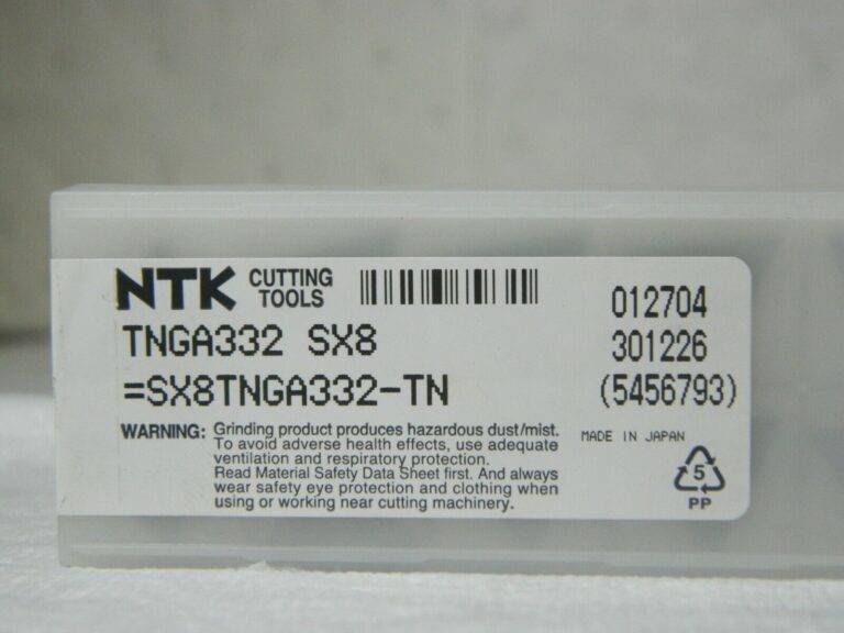 NTK Silicon Nitride Inserts TNGA332 SX8 Qty. 10 5456793