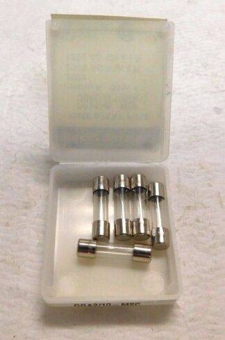 Ferraz Shawmut Time Delay Miniature Glass Fuse 250V 0.20A Qty. 5 GGA2/10-MSC