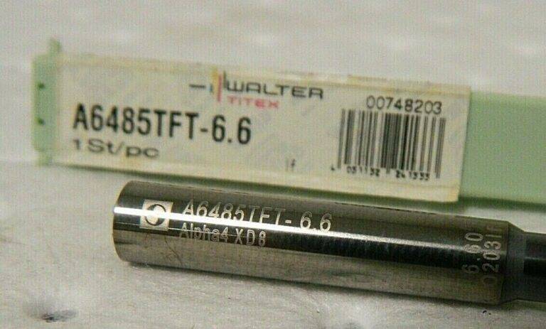 Walter Coolant Feed Drill 4 XD8 A6485TFT-6.6 00748203