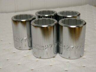 Proto 3/4" DR 27MM 12PT Standard Hand Socket J5527M-X box of 5