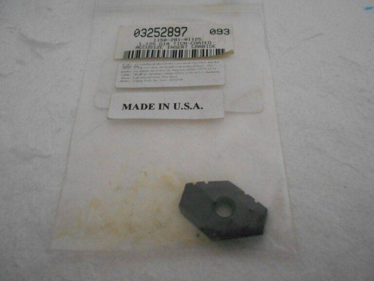 Madiso Accusize Insert 1.125" Dia TiCN Carbide 1150-281-01125