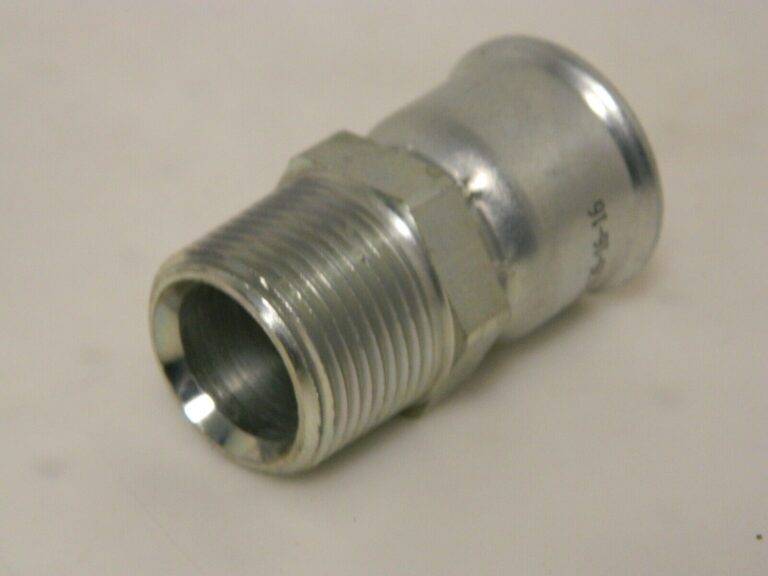 Parker 1 x 7/8 Male NPTF Male Pipe Rigid 26 Series Fitting Qty 10 10126-16-16