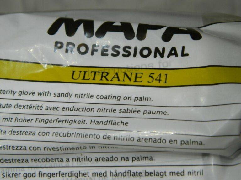 MAPA Ultrane 541General Purpose Nitrile Foam Work Gloves Sz 9 12 Pairs 34541009