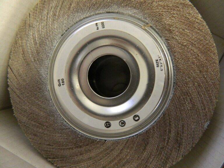 Tru-Maxx 6 x 2" 180 Grit Aluminum Oxide Unmounted Flap Wheel QTY 2. SZUFW6180