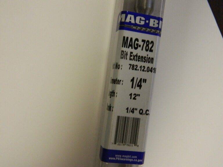 Mag-Bit Drill Extension for 1/4, 5/16 & 7/16" Shank Drill Bits QTY 3.782.12.0416