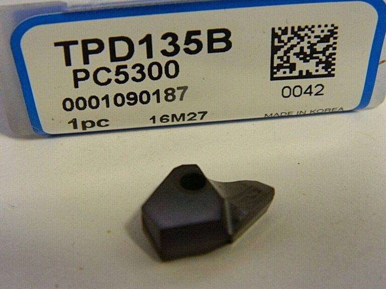 Korloy TPD135BA PC5300 Carbide Drill Insert QTY 4.1-04-014725