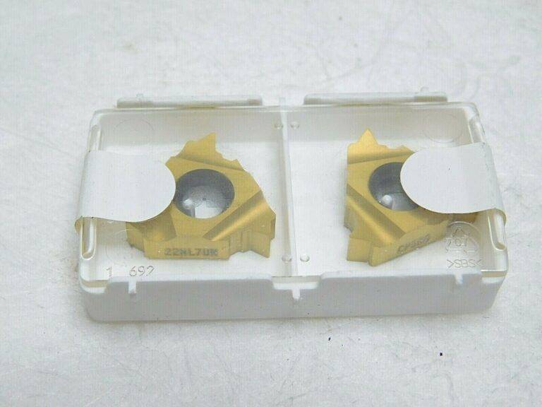 PACK of 2 Iscar Carbide/Cermet Lay-down threading inserts LH 22NL7UN CP500 72705