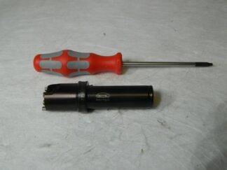 Hertel 20mm Max Depth, Right Hand Indexable Grooving Toolholder 2000844