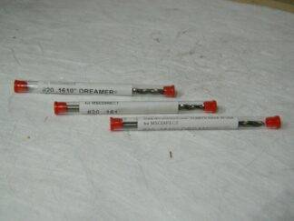 Dreamer Cutting Tool HSS Combo Drill Reamer #20 .1610" Qty 3 DMR1610JLHXX