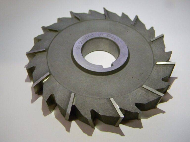 Precision 5" x 11/16" x 1-1/4" HS Staggered Tooth Side Milling Cutter 306-5416