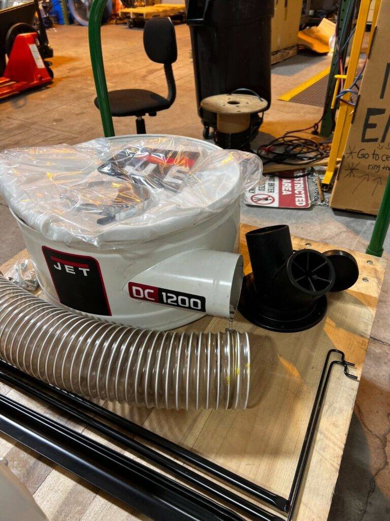 JET Dust Collector Bag Filter Kit, 2HP, 3PH, DC-1200VX-BK3, USED