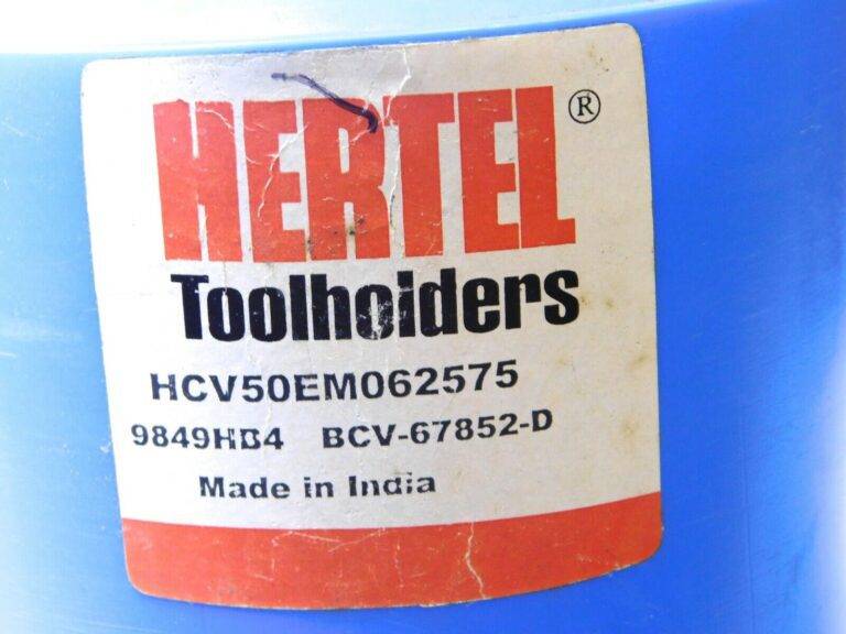 Hertel Cat50 Taper Shank End Miller Holder 5/8” Bore 5.75” Proj HCV50EM062575