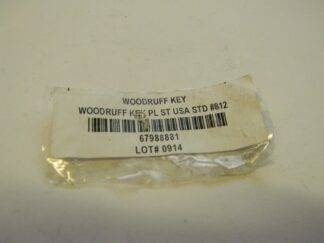 Professional Woodruff Keys No. 812 USA Standard Qty. 50 USA #67988881