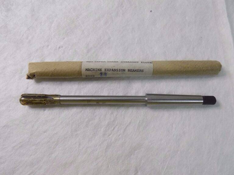 DTC HSS1MT Straight Flute 3/8" Machine Expansion Reamer 3/4" Fl Lgth 6Fl 7" OAL