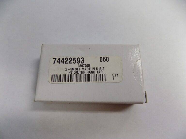 Made in USA 74422593 #2-56 UNC H2 3FL HSS Bright Bottoming Hand Taps