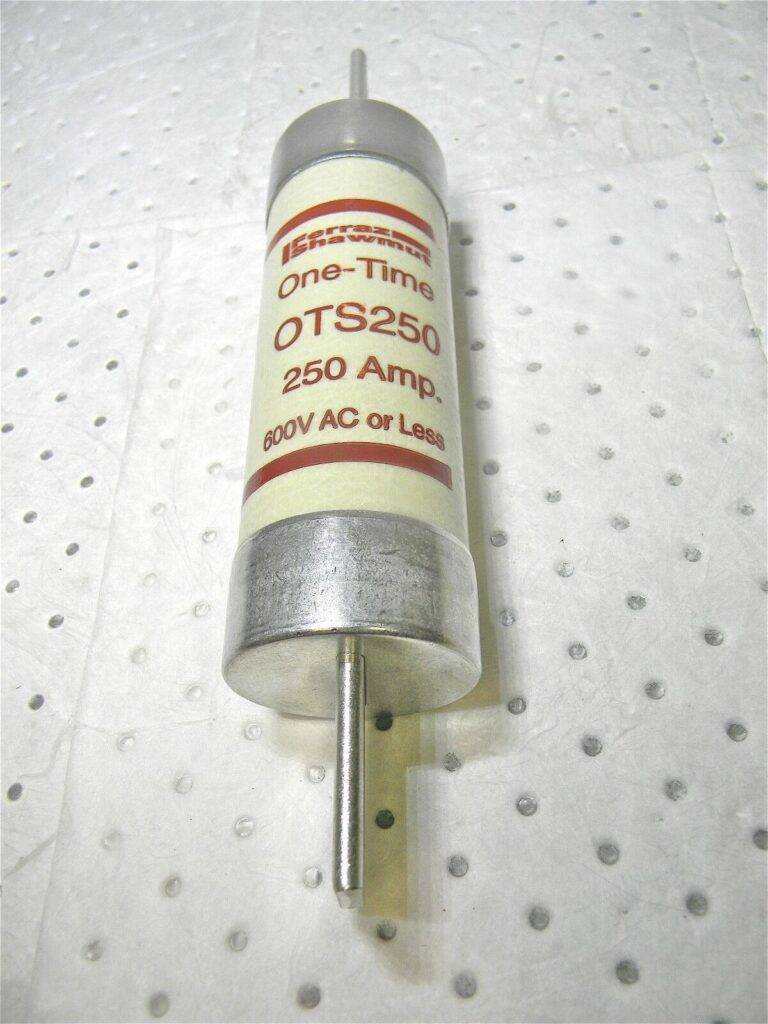 Ferraz Shawmut Fast Acting One Time Fuse 250 Amp UL Class K5 600 ACV OTS250