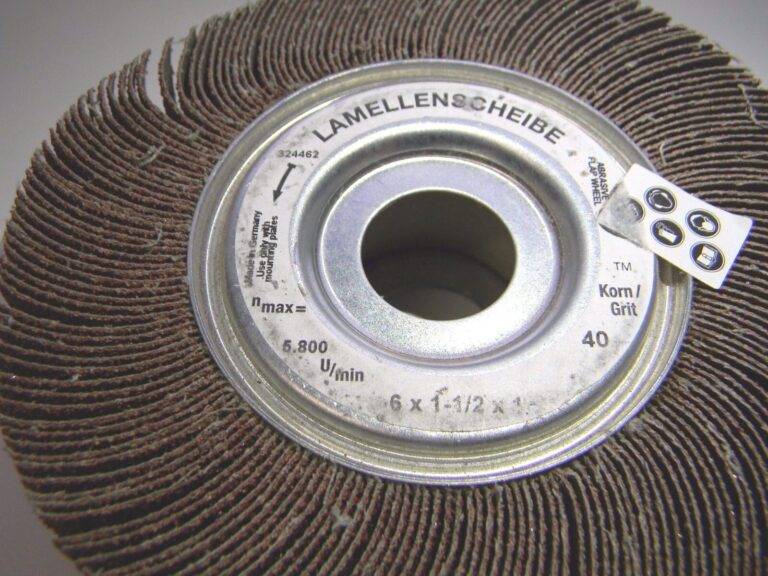 Lamellen Scheibe Flap Wheel 6" x 1-1/2" x 1" 40Grit Aluminum Oxide 324462