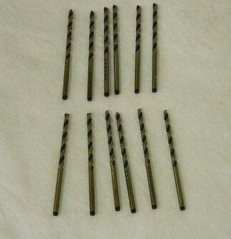 Drill America 3.2mm 135° Point Cobalt Jobber Drill QTY 12. 01194893