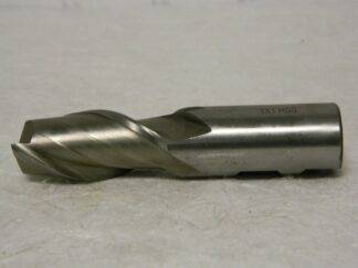 Interstate HSS Aluminum Cutting Square End Mill 1" x 2" 2FL 10977321