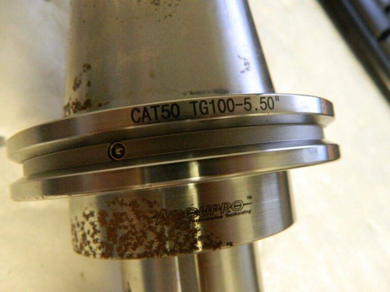 Accupro 3/64" x 1" CAT50 Taper Shank Single Angle TG/PG 100 Collet Chuck 776962