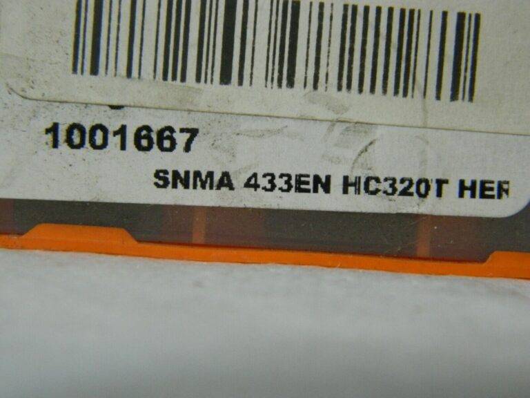 Hertel SNMA433EN HC320T Carbide Turning Insert Qty 10 1001667
