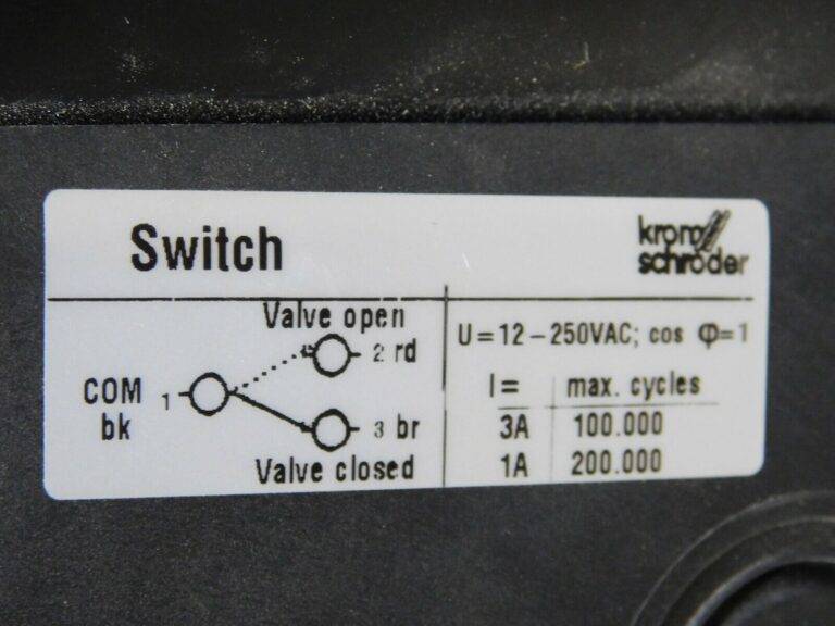 Kromschroder Gas Solenoid Valve 24VDC VAS3T65N/NKSR 88013042
