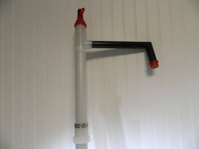 AMT 1" Outlet Polyethylene Hand Operated Piston Pump 5750-999-99