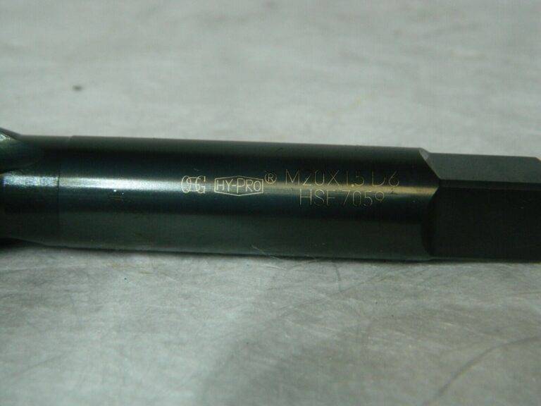 OSG M20x1.50 Metric Fine 3-Flute D6 VHSS Spiral Point Tap 2893401